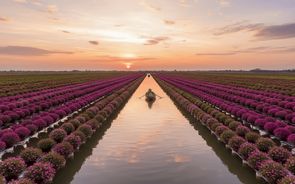 Trải qua trăm năm hình thành và phát triển, làng hoa Sa Đéc đã trở thành vựa hoa lớn của cả Nam Bộ